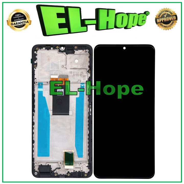 LCD DISPLAY + FRAME FOR ZTE BLADE A76 5G Z2469N TOUCH SCREEN GLASS ASSEMBLED
