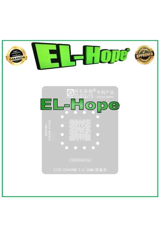 AMAOE REBALLING IC CHIP STENCIL FOR SONY PLAYSTATION 5 PS5 CXD90061GG