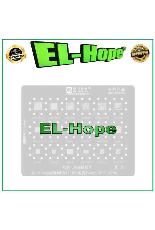 QUALCOMM AMAOE MP1 REBALLING STENCIL FOR PM660 PM670 MP63355WP PM845 