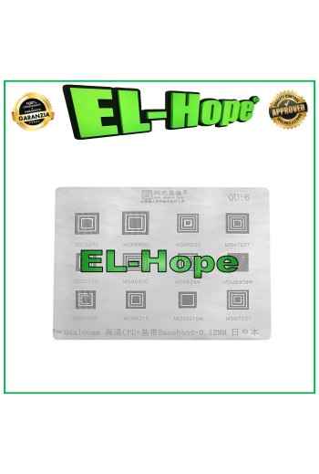 QUALCOMM AMAOE QU6 REBALLING STENCIL FOR MSM6246 MDM9215M MSM8909W MSM7521