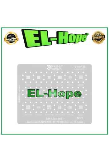 QUALCOMM AMAOE MP2 REBALLING STENCIL FOR PM7250 PMX55 PM6350 PM7150A CHIP 