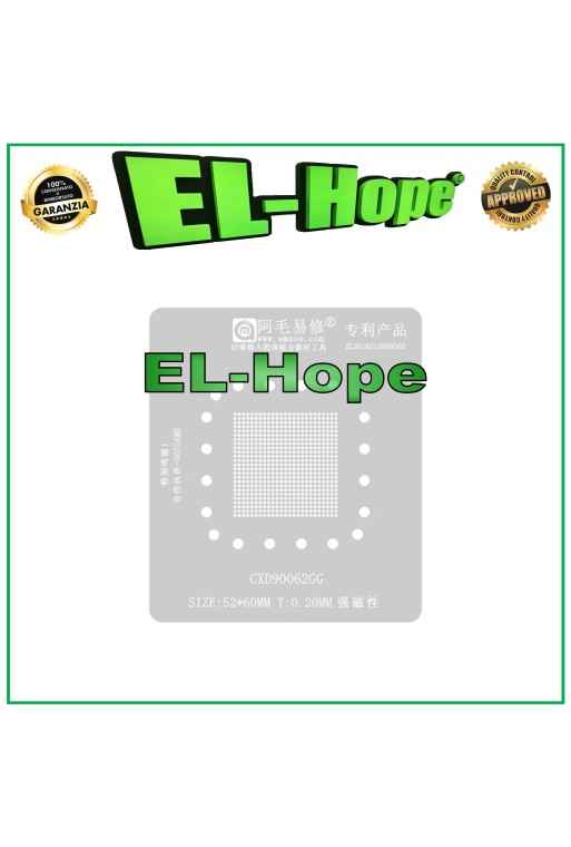 AMAOE REBALLING IC CHIP STENCIL FOR SONY PLAYSTATION 5 PS5 CXD90062GG