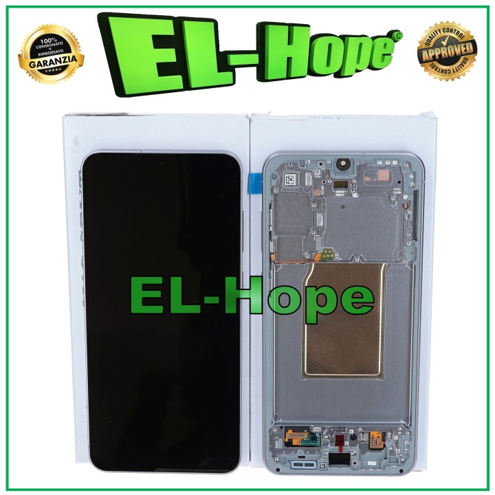 ORIGINAL FRAME DISPLAY SAMSUNG S25 FE 2025 SM-S731 TOUCH JETBLACK GH82-38431A