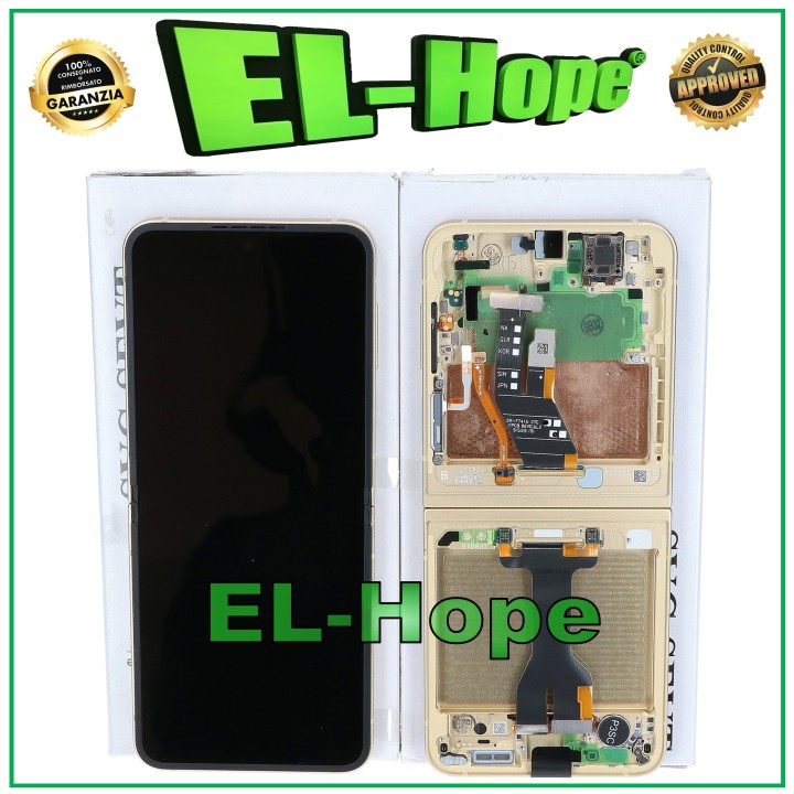 ORIGINAL TOUCH DISPLAY SERVICE SAMSUNG Z FLIP 6 5G SM-F741B YELLOW GH82-35013B