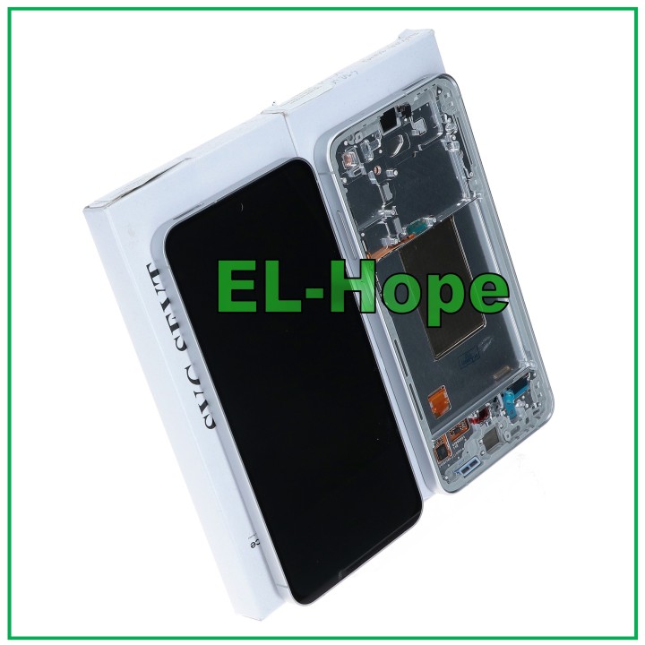 ORIGINAL TOUCH DISPLAY SAMSUNG S24 FE 5G 2024 SM-S721 FRAME YELLOW GH82-35848B