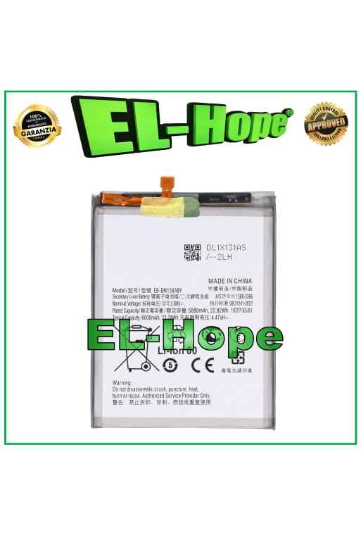 BATTERY EB-BM156ABY FOR SAMSUNG GALAXY M35 5G SM-M356 6000 mAh EQUAL TO ORIGINAL