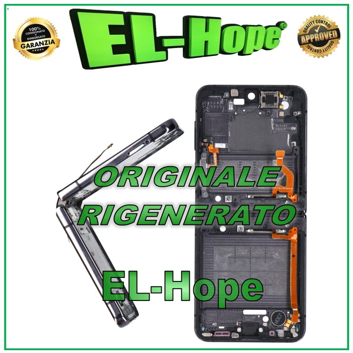 ORIGINAL REFURBISHED DISASSEMBLED FRAME FOR SAMSUNG GALAXY Z FLIP 4 SM-F721B