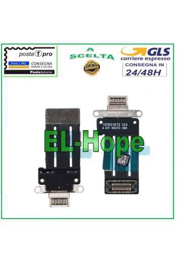 CHARGING CONNECTOR IPAD PRO 12.9 2021 5th Gen A2379 A2461 A2462 FLAT CHARGE WHITE