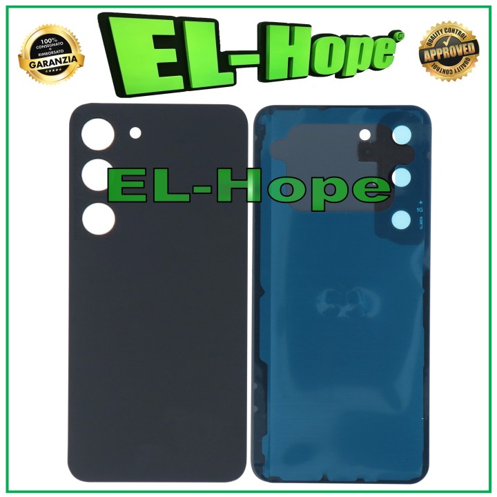 Rear Battery Cover for Samsung Galaxy S23 SM-S911 Back Case Black