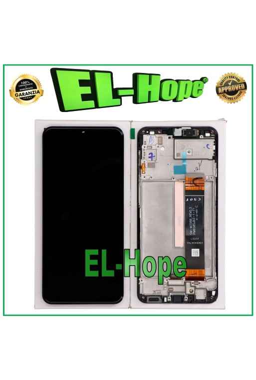 ORIGINAL LCD DISPLAY FRAME SAMSUNG GALAXY M23 5G 2022 SM-M236 B TOUCH SCREEN