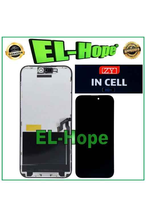 ZY HD+ INCELL LCD DISPLAY FOR APPLE IPHONE 16 PRO MAX TOUCH SCREEN