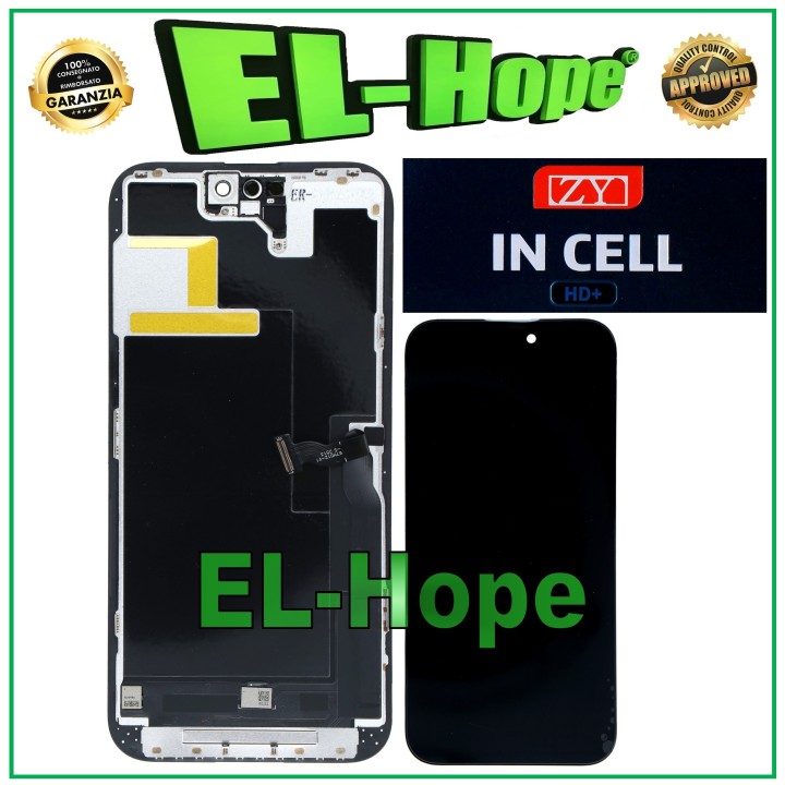 ZY HD+ INCELL LCD DISPLAY FOR APPLE IPHONE 14 PRO MAX TOUCH SCREEN
