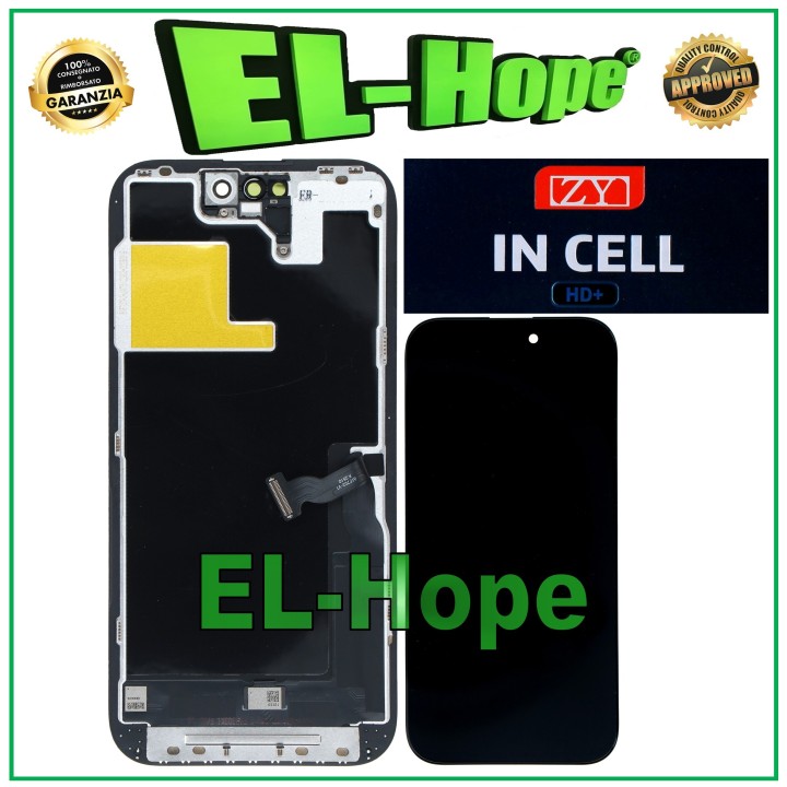 ZY HD+ INCELL LCD DISPLAY FOR APPLE IPHONE 14 PRO TOUCH SCREEN