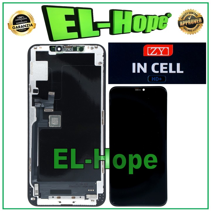 ZY HD+ INCELL LCD DISPLAY FOR APPLE IPHONE 11 PRO MAX TOUCH SCREEN