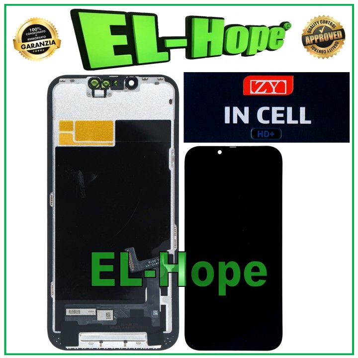 ZY HD+ INCELL LCD DISPLAY FOR APPLE IPHONE 13 TOUCH SCREEN