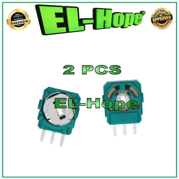 PAIR OF 2 PIECES 2.3K Ohm TRIMMER POTENTIOMETER FOR PS5 ANALOG CONTROLLER