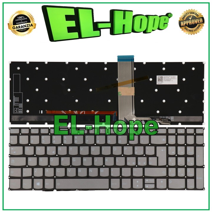 LENOVO THINKBOOK V15 G2-ALC BACKLIT KEYBOARD - GREY