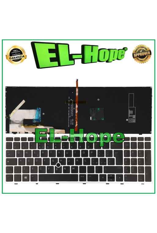 HP ELITEBOOK 755 850 G5 NOTEBOOK PC BACKLIT TRACKPOINT BLACK KEYBOARD