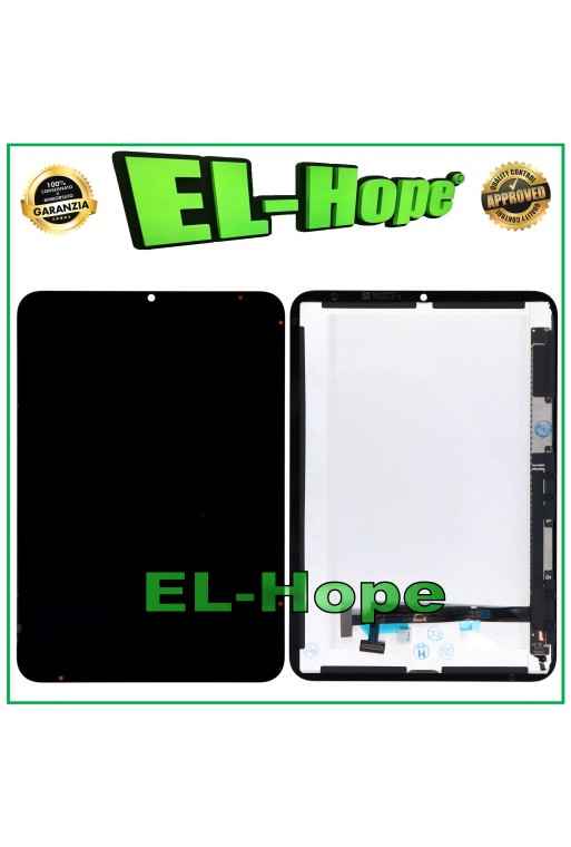 LCD DISPLAY + TOUCH SCREEN FOR APPLE IPAD MINI 7 Jan 2024 A2993 A2995 A2966 BLACK