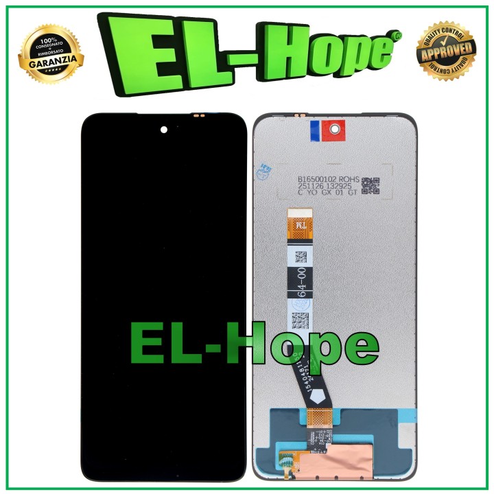LCD DISPLAY FOR MOTOROLA MOTO G64 5G XT2431 TOUCH SCREEN GLASS BLACK SCREEN