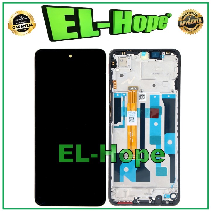 LCD DISPLAY + FRAME FOR OPPO REALME C75 4G RMX3941 TOUCH SCREEN GLASS ASSEMBLED