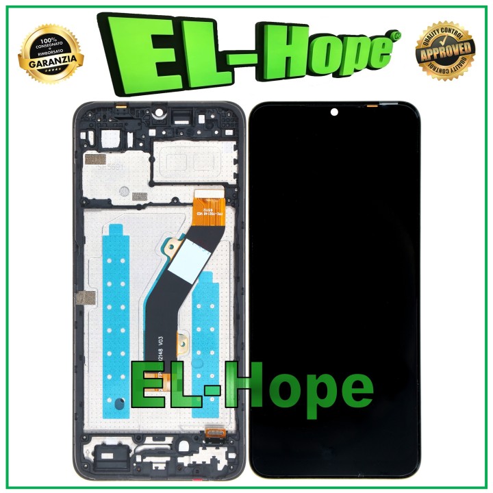 LCD DISPLAY FRAME FOR ZTE BLADE A35E Z2466 TOUCH SCREEN GLASS SCREEN ASSEMBLED