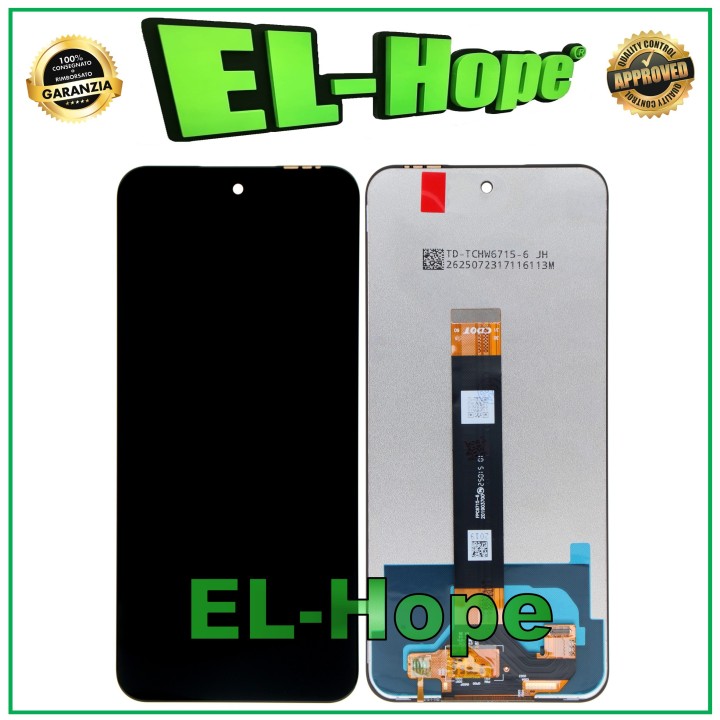 LCD DISPLAY + TOUCH SCREEN FOR TCL 60R 60 SE NXTPAPER 605 GLASS ASSEMBLED