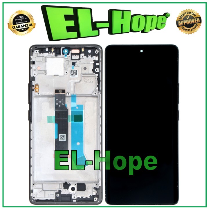 TOUCH OLED LCD DISPLAY FOR XIAOMI REDMI NOTE 14 PRO 4G 24116RACCG FRAME BLACK