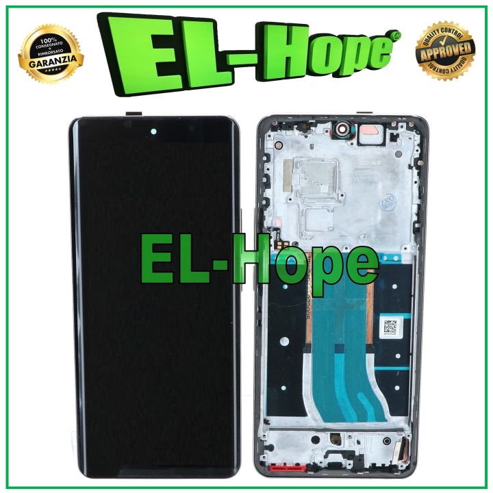 OLED LCD DISPLAY + FREAME FOR XIAOMI REALME 12 PRO RMX3842 TOUCH SCREEN GOLD