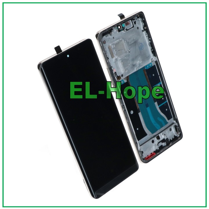 OLED LCD DISPLAY + FREAME FOR XIAOMI REALME 12 PRO RMX3842 TOUCH SCREEN GOLD