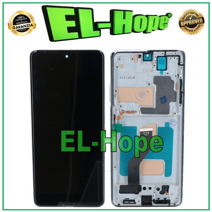 TFT FRAME LCD DISPLAY FOR SAMSUNG GALAXY S21 ULTRA SM-G998 TOUCH WHITE GLASS