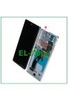 OLED LCD TOUCH DISPLAY FOR SAMSUNG GALAXY S21 ULTRA SM-G998 GLASS + WHITE FRAME