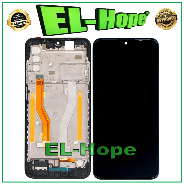 LCD DISPLAY + FRAME FOR TCL 205 4187D TOUCH SCREEN GLASS SCREEN ASSEMBLED