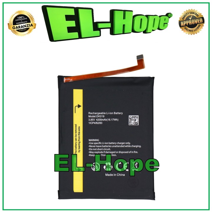 BATTERY DK015 FOR BLACKVIEW A80 3.85V 4200 mAh EQUAL TO ORIGINAL