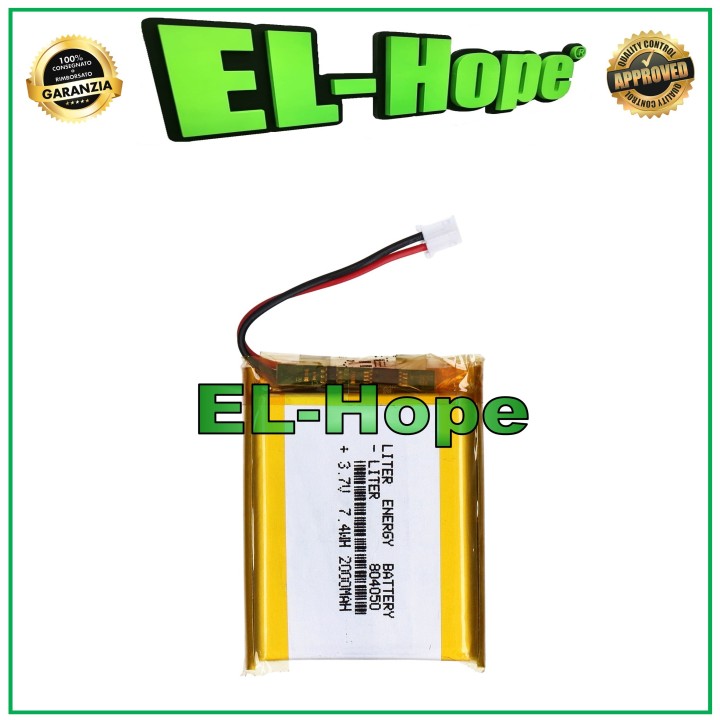 DIY 804050 UNIVERSAL REPLACEMENT BATTERY CONNECTOR 2P-PH 2MM PITCH