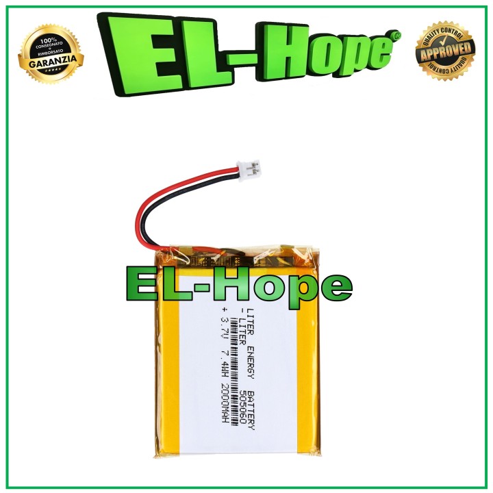 DIY 505060 UNIVERSAL REPLACEMENT BATTERY CONNECTOR 2P-PH 2MM PITCH