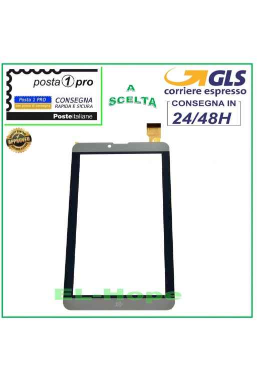 TOUCH SCREEN GLASS MEDIACOM SmartPad i2 7 M-SP7I2AC M-SP7I2A ORIGINAL GREY