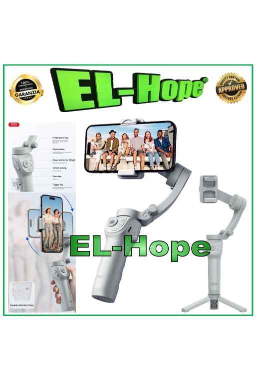 XO-SS17 Gimbal Stabilizer for Smartphone Camera, Face Tracking, Video, Vlog