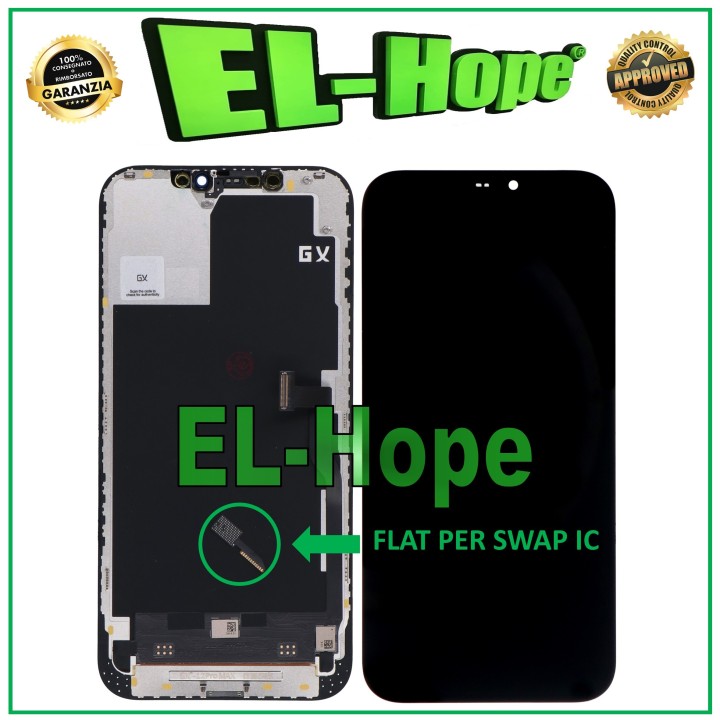 SOFT OLED LCD DISPLAY FOR APPLE IPHONE 12 PRO MAX TOUCH GLASS GX ORIGINAL