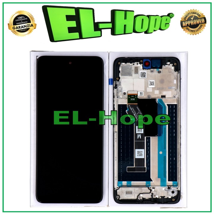 ORIGINAL MOTOROLA MOTO G57 XT2537 LCD TOUCH DISPLAY + FRAME SERVICE SCREEN