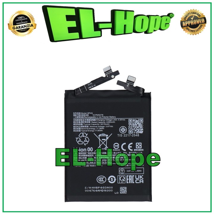 BP4Q BATTERY FOR XIAOMI 14 5G 2023 23127PN0CC 4610 mAh EQUAL TO ORIGINAL