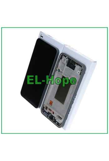 ORIGINAL SERVICE LCD TOUCH DISPLAY SAMSUNG A37 SM-A376 BLACK FRAME GH82-39232A