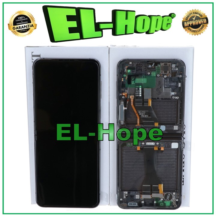 ORIGINAL SERVICE LCD TOUCH DISPLAY SAMSUNG Z FLIP 5 GRAPHITE GH82-31827A