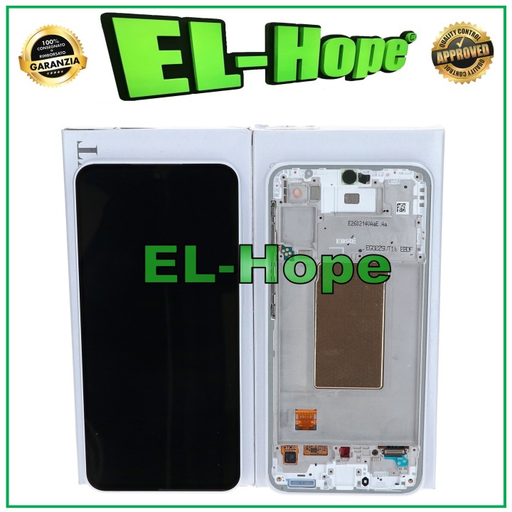 ORIGINAL SERVICE LCD TOUCH DISPLAY SAMSUNG A37 SM-A376 WHITE FRAME GH82-39232C