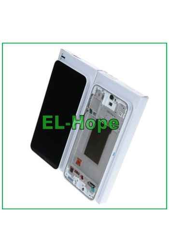 ORIGINAL SERVICE LCD TOUCH DISPLAY SAMSUNG A37 SM-A376 WHITE FRAME GH82-39232C