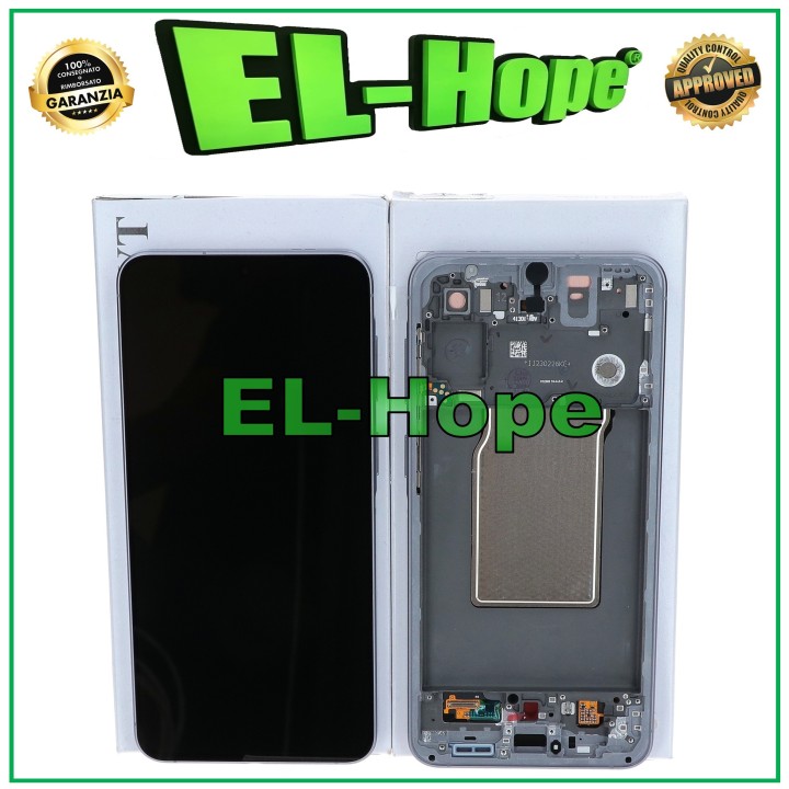 ORIGINAL SERVICE LCD TOUCH DISPLAY SAMSUNG A57 SM-A576 FRAME GRAY GH82-39285A