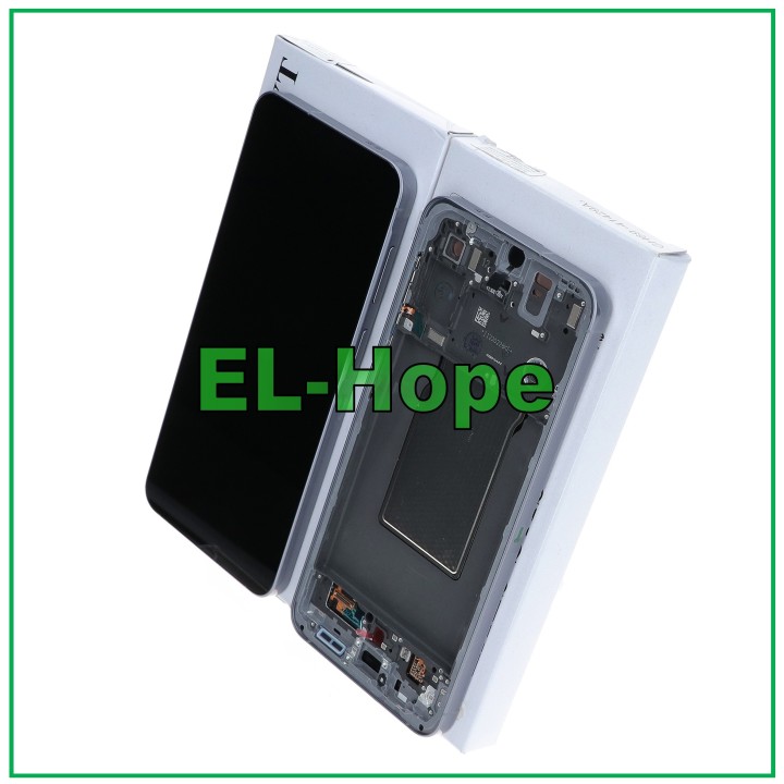 ORIGINAL SERVICE LCD TOUCH DISPLAY SAMSUNG A57 SM-A576 FRAME GRAY GH82-39285A