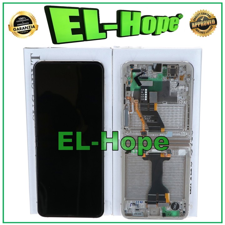 ORIGINAL SERVICE LCD TOUCH DISPLAY SAMSUNG Z FLIP 5 CREAM GH82-31827A