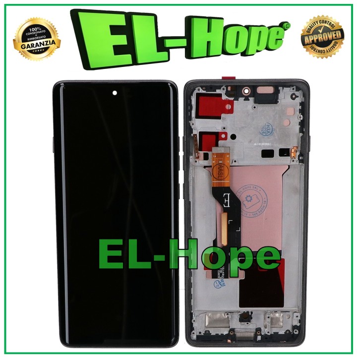 OLED TOUCH SCREEN LCD DISPLAY + FRAME FOR MOTOROLA MOTO EDGE 60 PRO XT2507 GRAY