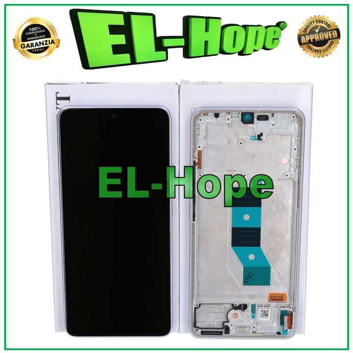 TOUCH FRAME DISPLAY ORIGINAL SERVICE XIAOMI POCO M7 PRO 2024 PURPLE